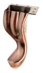 120mm high grade retro bronze furniture legs classic metal sofa legs SL-065