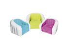 Amazing Colored inflatable sofa chair Flocking Inflatable Outdoor Furniture PVC