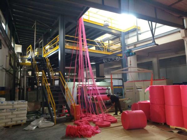 Buy cheap S / SS / SSS / Sms Nonwoven Machine For Medical , Non Woven Fabric Manufacturing Machine from wholesalers