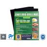 Buy cheap 33x40cm FDA PTFE BBQ Grill Mat / Non Stick Silicone Baking Mat from wholesalers