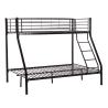 Buy cheap Black Heavy Duty Strong Military Bunk Bed , Steel Bunk Beds For Adults from wholesalers