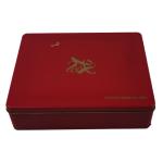 Large Rectangular Anniversary Gift Tin Box Set For Multipurpose Packaging OEM