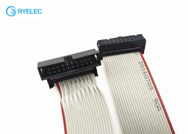 Buy cheap Electronic Flexible Flat Ribbob Cable 2.54mm Pitch Male To Female IDC Connector from wholesalers