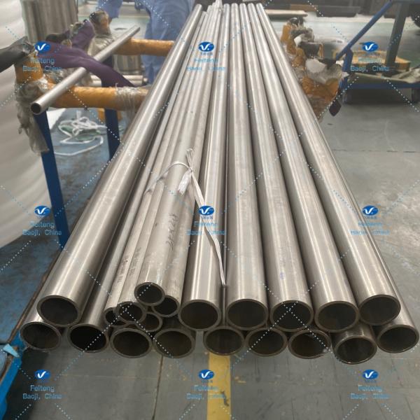 Buy cheap Gr2 ASTM B861-06 A Titanium Seamless Tubes Heat Resistance from wholesalers