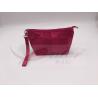 Buy cheap Pink Nylon Webbing Travel Cosmetic Bags For Outdoor Activity / Traveling from wholesalers