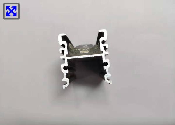 Buy cheap Gray Color Anodized Aluminum LED Strip Profiles T5 State With GB Standard from wholesalers