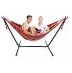 Stainless Steel Canvas Folding Hammock With Stand 200kg Weight Capacity