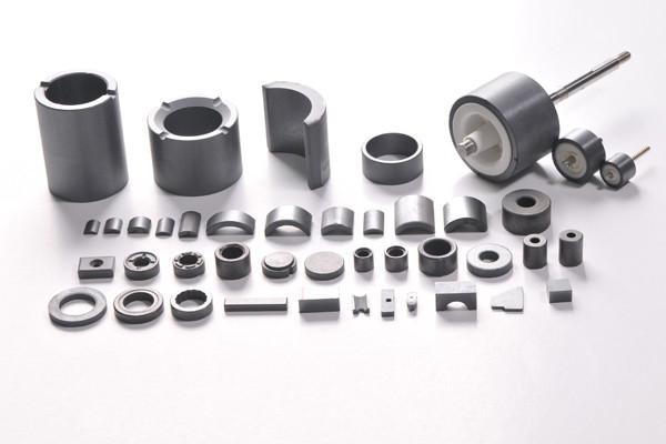 Buy cheap Industrial Strong Bonded Ceramic Ferrite Magnets Permanent Type Integrated Forming from wholesalers