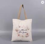 Eco-Friendly 6oz 175gsm Reusable Natural Cotton Fabric Bag Large Capacity for