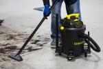 Multi Direction Stanley Wet Dry Vacuum Cleaner 6 Gallon Compact Design