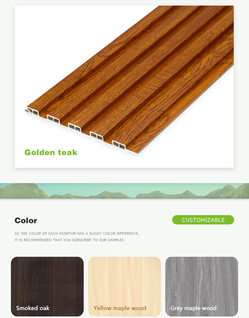 Alternative PVC WPC Wall Panel Ceiling Interior Decorative Strip