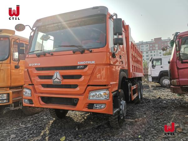 Buy cheap HW76 375HP Heavy Duty Dump Truck Zz3257n3847a 6x4 30 Tons from wholesalers