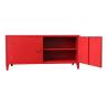 Buy cheap Red Metal Wall dustproof TV Hall Cabinet Design from wholesalers