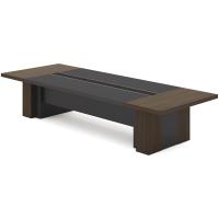 Buy cheap Modern Luxury 3.8M Office Meeting Table And Chairs Wooden Melamine Board product