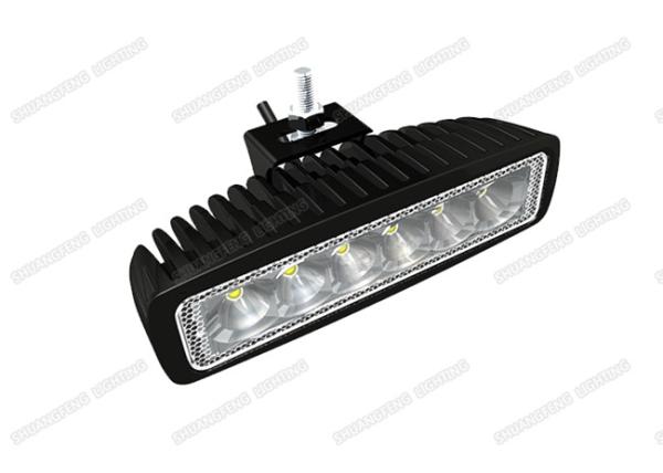Buy cheap 6 pcs * 3w High Intensity Epistar LED Truck Work Lights 18W 6000k IP67 from wholesalers