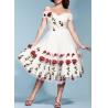 Buy cheap Low Minimum Clothing Manufacturer Women'S Evening Off Shoulder Sleeveless Lace With Embriodery Dresses from wholesalers