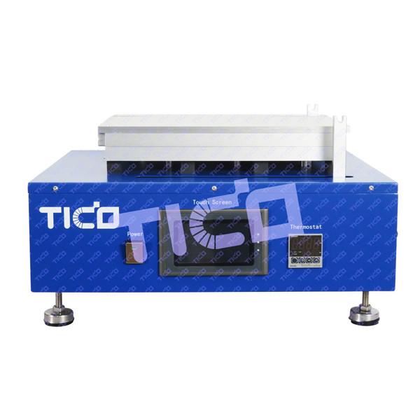 Buy cheap Touch Screen Controlled 300mm Film Coating Machine With Bottom Heating Device from wholesalers