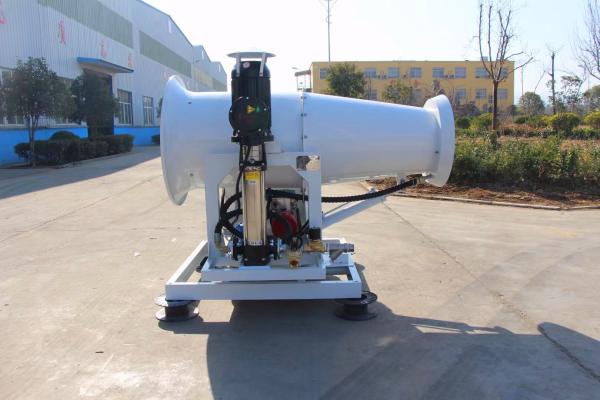Buy cheap Remote Control 50M Mobile Fog Cannon Machine 100um Dust Control Sprayer from wholesalers