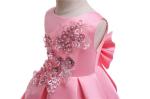 Blue Princess Dress Vestidos Niñas Robe Noel Vestidos De Niñas o-Neck Girls
