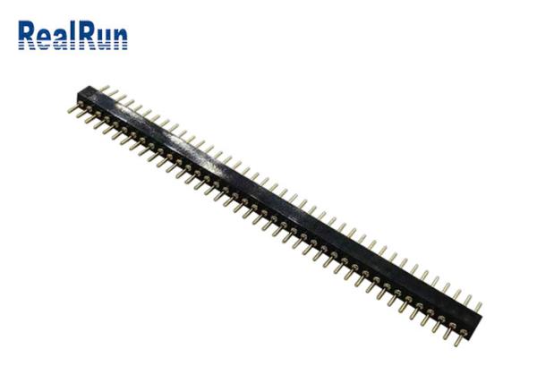Buy cheap 40P 1.778mm Pitch Round Male Header L10.0 Straight 1 Row DIP from wholesalers