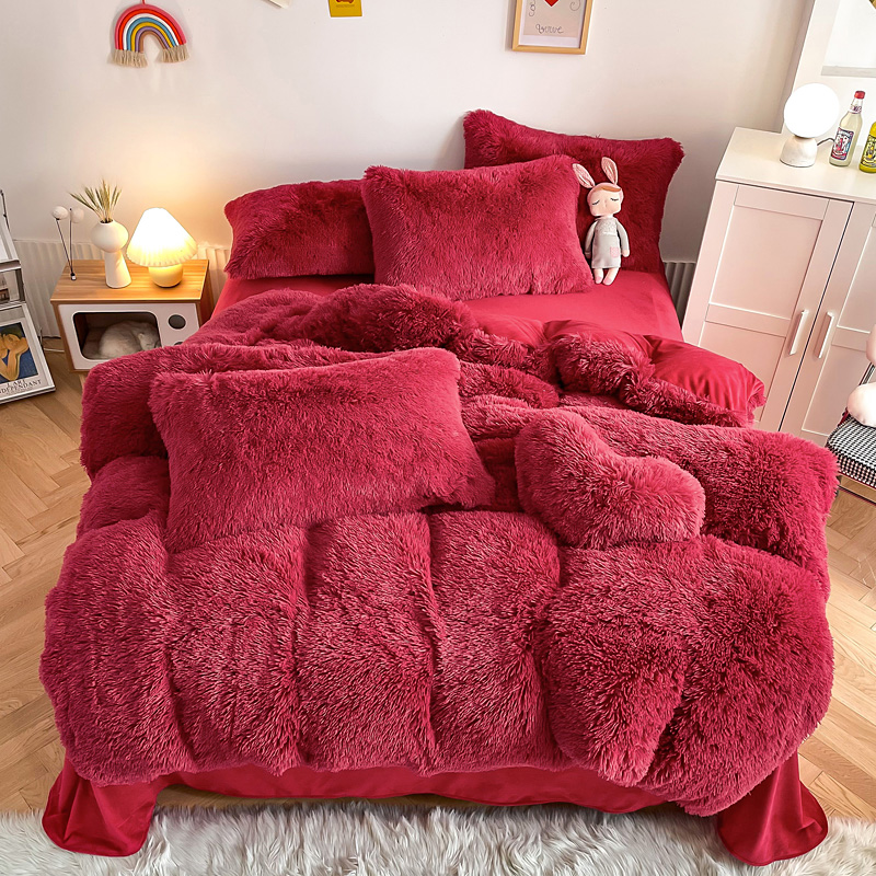 Polyester Filling King Size Comforter Set Luxury Bedding Set for 1.5m 1.8m 2m Beds