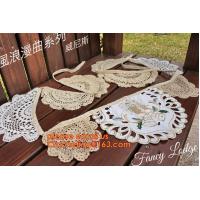 Buy cheap 11pcs Burlap Lace Banner Bunting Jute Rustic Wedding Banner, Sweetheart Table product