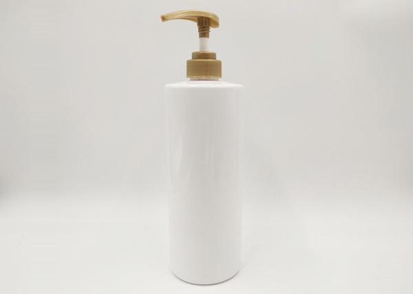 Buy cheap 500ml Hotel Amenities Plastic Cosmetic Bottles Unique With Shampoo Lotion Pump from wholesalers