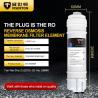 Buy cheap OEM Water Purifier Accessories 0.0001 Micron RO Reverse Osmosis Membrane Filter from wholesalers