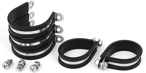 Buy cheap Stainless steel loop clamps | Loop clamps | hose clamp with rubber with 304 stainless steel, 316 stainless steel from wholesalers