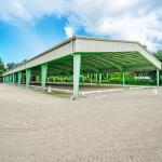 Prefabricated Metal Riding Arenas Indoor Covered Arenas For Horses