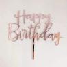 Buy cheap Reusable Glittery paper Happy Birthday Cupcake Topper from wholesalers