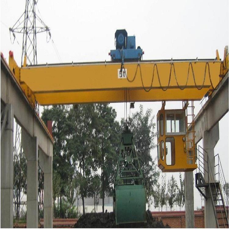 China's high quality and low price55 ton garbage grab bridge double beam crane, power plant double beam crane, grab dou