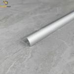 Round Chrome Metal Tile Edge Trim Aluminum Alloy 6063 Finishing