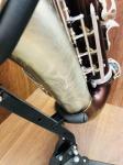 Baritone Saxophone customise making available bari sax matt black nickel plated