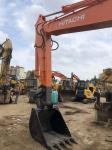 Good condition Second-hand 19400KG Orange Hitachi Excavator Zx200 with ISUZU AA