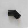 Buy cheap 7 Inch Black Single Wall Flue Pellet Stove Chimney 45 Degree Elbow With Locking Band from wholesalers