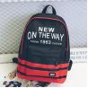 Buy cheap Schoolbag female han edition hits color street backpacks college wind schoolbag canvas backpack leisure computer bag from wholesalers