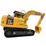 Used Komatsu PC130 Excavator Operating Weight 13T Medium Construction Equipment