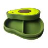 Buy cheap Avocado Shape Baby Training Feeding Silicone Plate Customized Bpa Free from wholesalers