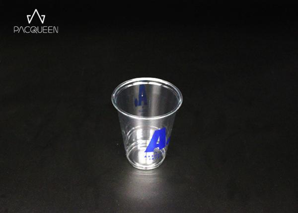 Buy cheap Extra Clear Iced Coffee Disposable Cold Drink Disposable Cups Custom UV Printing from wholesalers