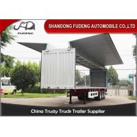 Buy cheap Mechanical Side Wall 3 Axles 60T 40Ft Cargo Box Trailer product