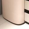 Buy cheap Italian Marble Buffet Wooden Wine Barrel Console Bar End Table Lockable Cabinet from wholesalers