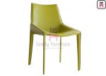 Upholstered Tanned Leather Saddle Leather Chair Hotel Usage With Mini Armrest