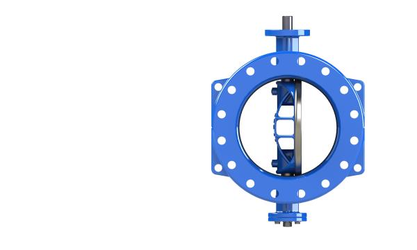 Buy cheap Low Torque Dovetail Double Eccentric Butterfly Valve Both Side Seal Online Repairing from wholesalers