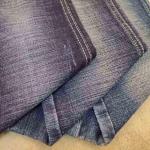 Rope Dye Cotton Width 51/52" Color Dark Blue Lycra Denim Fabric