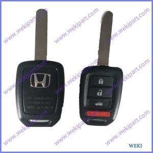 Buy cheap OEM Honda Car Remote Key , Honda Remote Head Key 4 Button MLBHLIK6-1T 315mhz from wholesalers