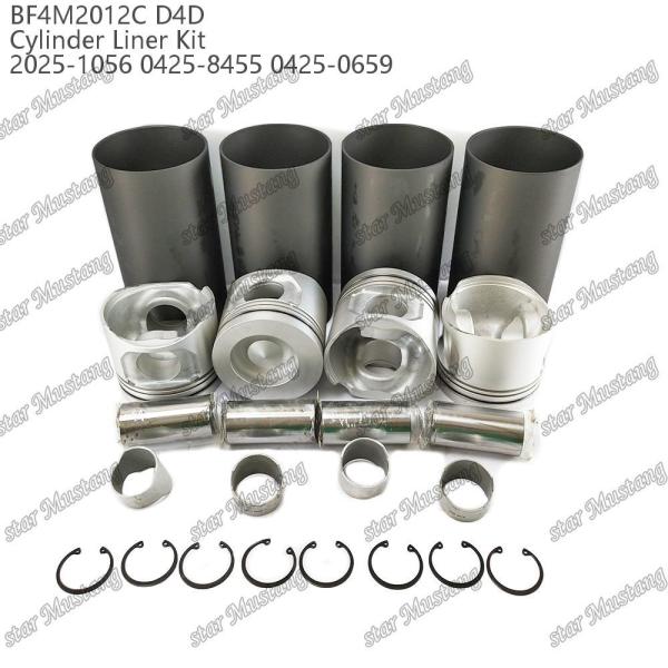 Buy cheap Engine Piston Kit for Heavy-Duty Vehicles BF4M2012C D4D 2025-1056 0425-8455 0425-0659 from wholesalers