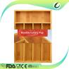 Buy cheap Kitchen tableware expandable bamboo cutlery tray from wholesalers