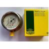 Buy cheap R4O4a 2.5inch Oil Filled Vacuum Pressure Gauge Class 1.6 High And Low Pressure from wholesalers