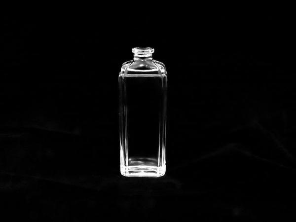 Buy cheap 100ml Capacity Perfume Glass Bottle Frosting Spraying Printing from wholesalers